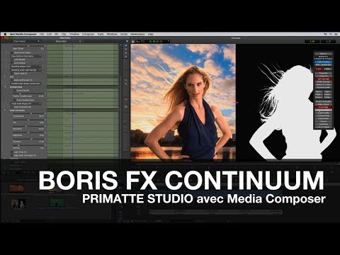 BORIS FX CONTINUUM - PRIMATTE STUDIO avec AVID MEDIA COMPOSER