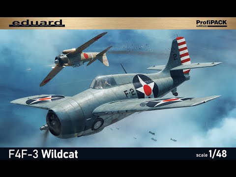 Eduard 1/48 Grumman F4F-3 Wildcat ProfiPACK Edition # 82201