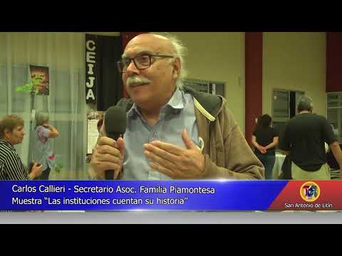04 San Antonio de Litín: Las instituciones cuentan su historia - 25° Aniversario Familia Piamontesa