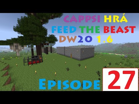Cappsi hrá Feed the Beast 1.6 [SK] ep. 27 - Ultra-mega fail diel (FullHĐ)