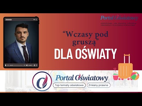 Porównanie "wczasów pod gruszą", ze świadczeniem urlopowym w oświacie 2025