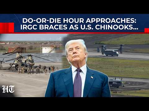 IRGC Readies For The Night As US Chinooks, Gunships Gather? Countdown Begins For Midnight Hammer 2.0