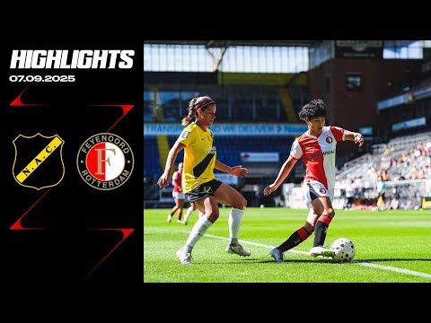 Highlights | NAC - Feyenoord V1 | Eurojackpot Vrouwen Eredivisie 2025-2026