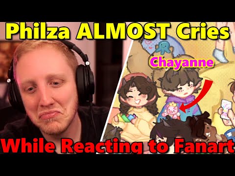 Jetmoh - Philza Almost Cries reacting to Fantastic Fanart in Museum on QSMP Minecraft