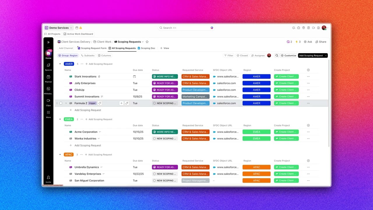 High-Impact Client Services Delivery & Solutions