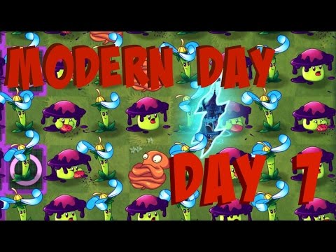 Plants vs Zombies 2 Modern Day Epic Hack - Day 7 : Slapped & Poisoned