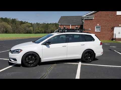 Bilstein B8s installed on 2018 VW Golf Sportwagen w/4Motion
