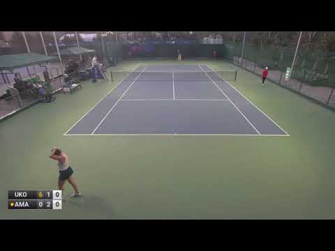 Ukolova Anna v (WC)Amankeldi Ademi - W60 Nur-Sultan (2°set)