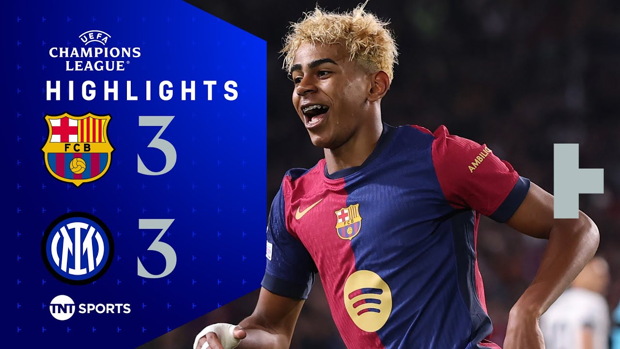 Yamal Stars In Game Of The Season 😮‍💨 | Barcelona 3-3 Inter | UEFA Champions League Highlights