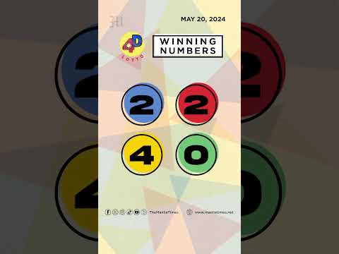 PCSO Lotto Results: P29M Grand Lotto 6/55, Mega Lotto 6/45, 4D, 3D, 2D May 20, 2024