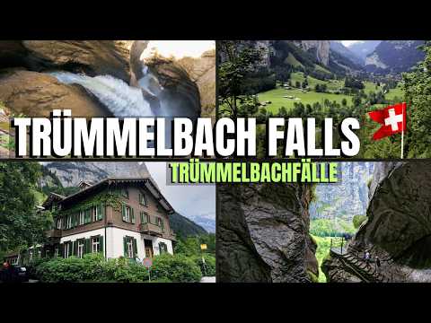 Tour Trümmelbach Falls - Switzerland’s epic waterfall hidden inside a mountain! Trümmelbachfälle🇨🇭