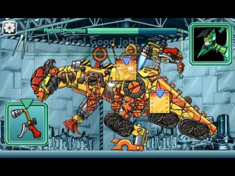 Repair!DinoRobot -Pachycephalo Video