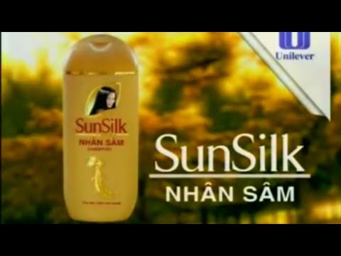 Dầu gội SunSilk Nhân sâm (w/ English Subtitle) 40s - Vietnam, 2000