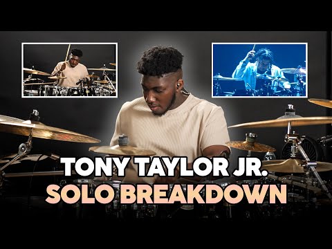 Tony Taylor Jr DRUM SOLO BREAKDOWN