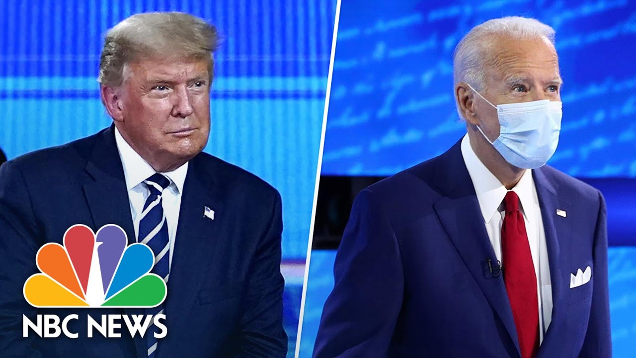 Highlights From Trump And Bidenâ€™s Dueling Town Hall Events | NBC News - YouTube