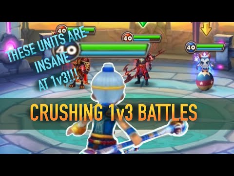 I CRUSHED 1v3 Siege Today | These units are insane at 1v3 - Summoners War