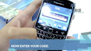 How to Enter Unlock Code in BlackBerry 9900 Bold