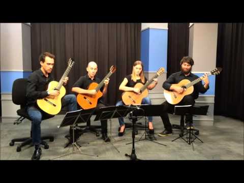 Perth Guitar Quartet plays "Fair Maid of Perth"