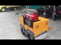 Vibro Roller Pemadat Tanah / Aspal Kapasitas 1 - 2 Ton Mesin Diesel 9