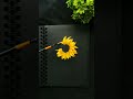 Realistic Drawing Of Sunflower Realisticdrawing New Youtubeshorts Drawing Artist Painting