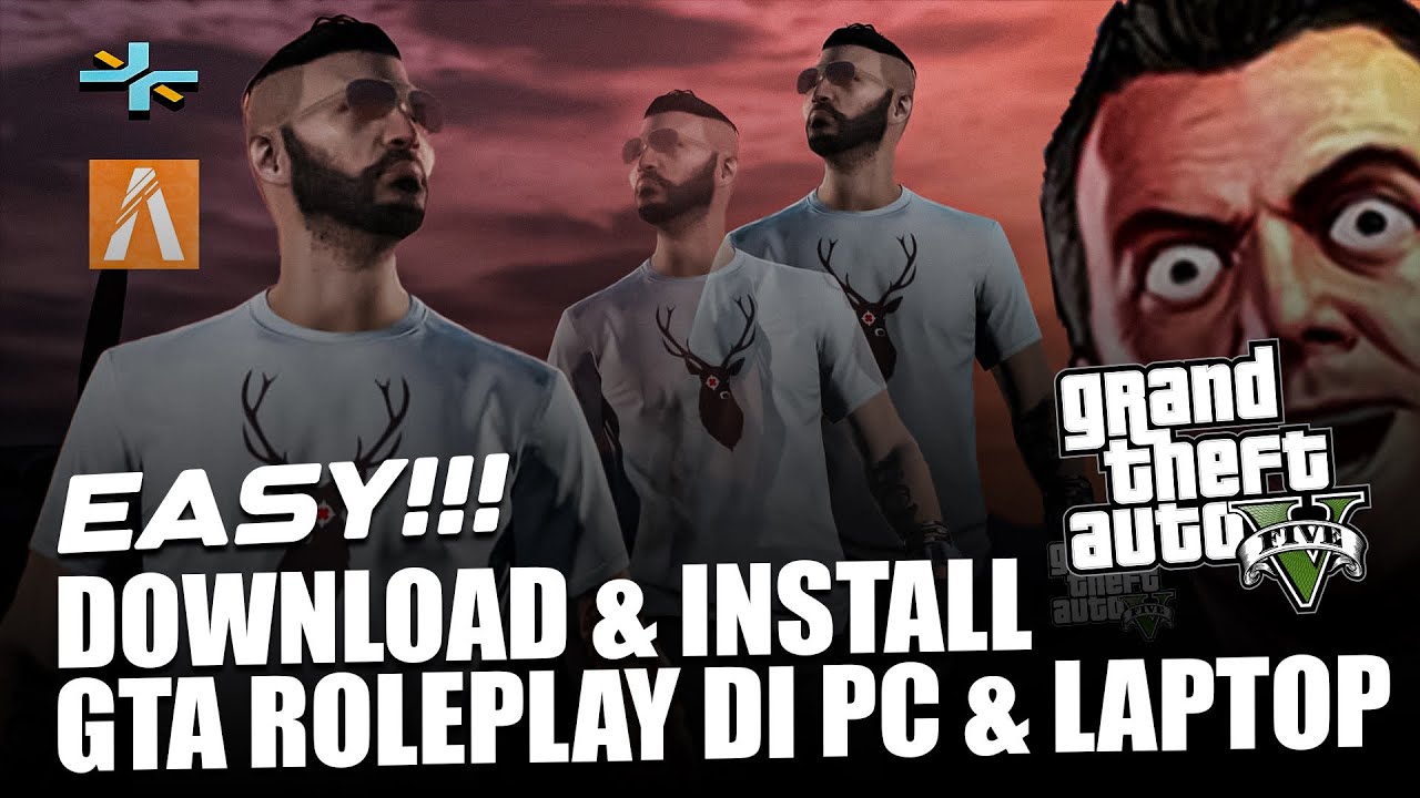 cara cepat download dan install gta roleplay di pc atau di laptop 2025 - tutorial gta 5