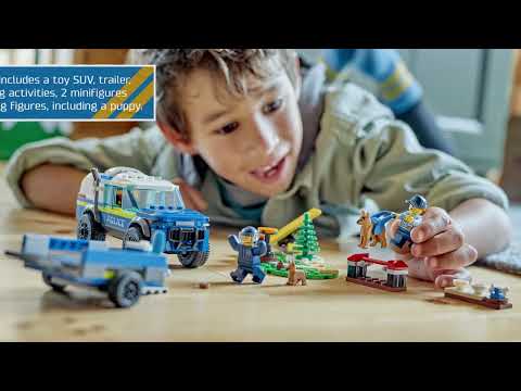 LEGO City Mobile Police Dog Training with Car 60369