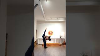Back flip - partner dance lift