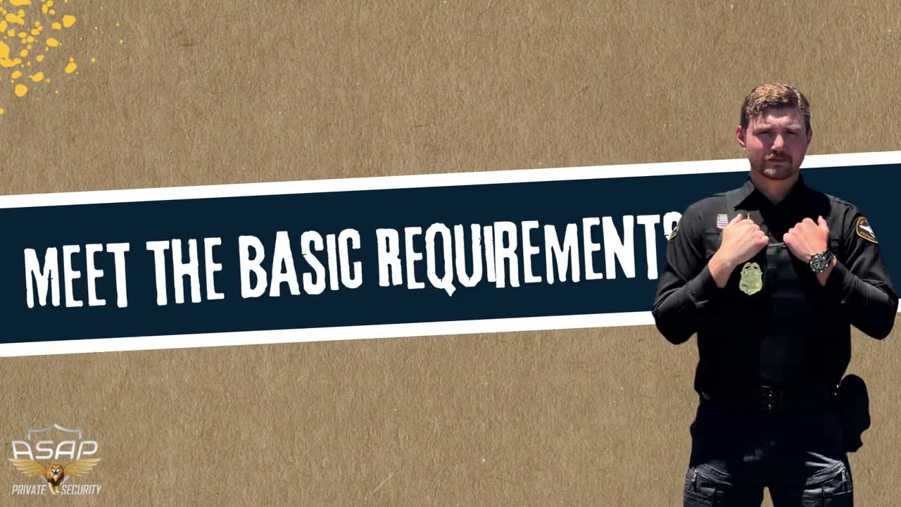 How to Become a Security Guard in California ,BSIS Guard Card & Training ASAP Security Guards