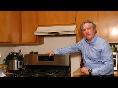 Part of a video titled Move a Gas Range or another Heavy Appliance without scratching your ...