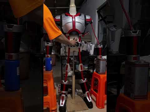 Kamen Rider 555 blood upper body test