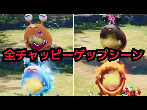 チャッピーのゲップ集All chappy burping scenes【ピクミン4 PIKMIN4】