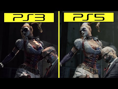 Batman: Arkham Asylum PS3 vs PS5 Graphics Comparison | Original vs Remastered (Return to Arkham)