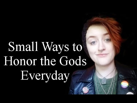 Small Ways to Honor the Gods Everyday: Offerings and Reminders
