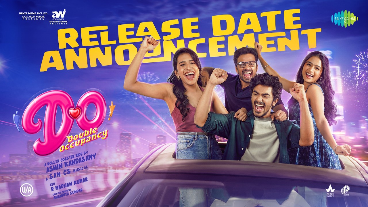 Double Occupancy - Release Date Announcement | Santhosh, Reshma, Samyuktha, Vinoth | Aswin Kandasamy
