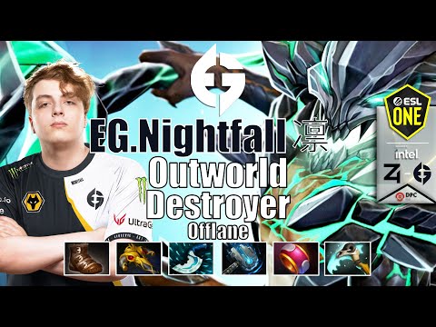 4ZOOMERS vs EG | NIGHTFALL OFFLANE OD BULLY ENEMY CARRY | DPC NA 2022 WINTER TOUR REGIONAL FINALS