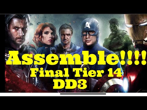 Assemble!!!! Final Tier 14 Characters For Dark Dimension 3 - Marvel Strike Force  - Free to Play