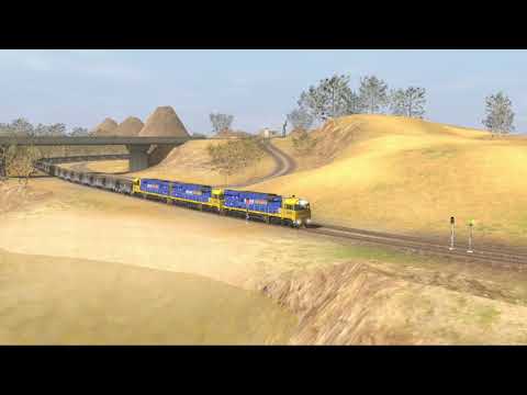 93 Class (Pacific National) / C44aci - Australian Horn Demonstration (E-bell included)