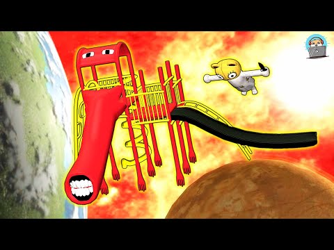 🐹 LAUNCH TREVOR HENDERSON CREATURES INTO SPACE ON A ROCKET. Garry's Mod Sandbox Hamster TV
