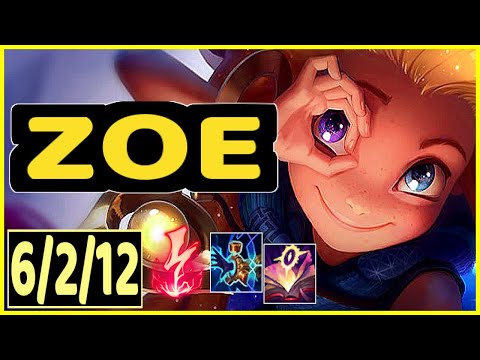 ZOE VS VEIGAR - 6/2/12 KDA MID GAMEPLAY