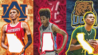 The BEST High School Basketball Player From Every State (Class of 2021) Part 1 (A-MA)