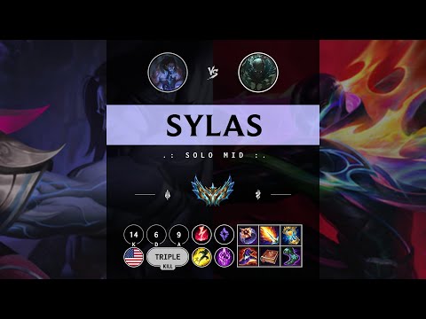 Sylas Mid vs Pyke - NA Challenger Patch 14.11