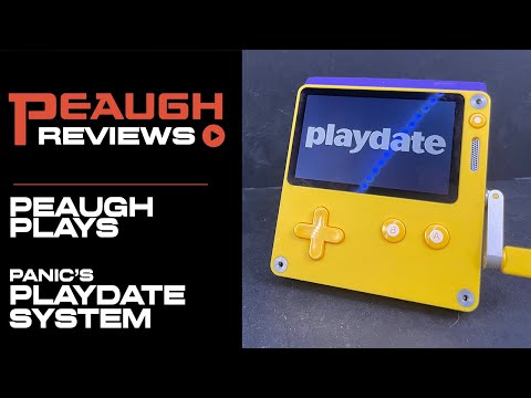 Peaugh Plays: Panic PLAYDATE system!