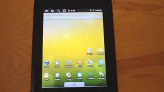 Cruz Reader Review with Kindle App and Android 2.0 (T301)