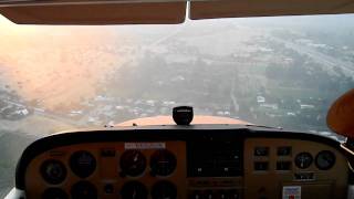 preview picture of video 'Aterrizaje en SCCV rwy 28 CC-AAH'