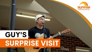 Guy Sebastian surprises school with choir performance | Sunrise