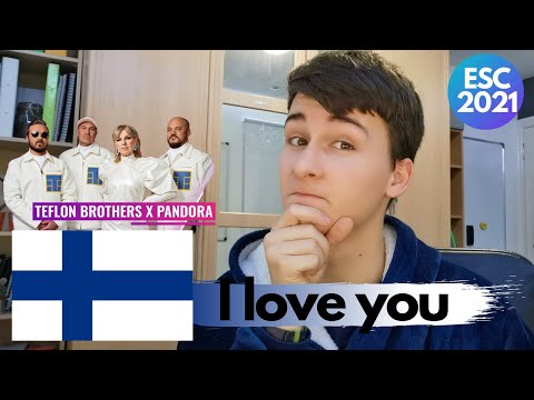 🇫🇮 I love you - Teflon Brothers x Pandora Reaction: UMK 2021 Finland 🇫🇮
