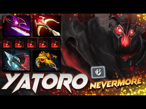 Yatoro Shadow Fiend Nevermore - Dota 2 Pro Gameplay [Watch & Learn]