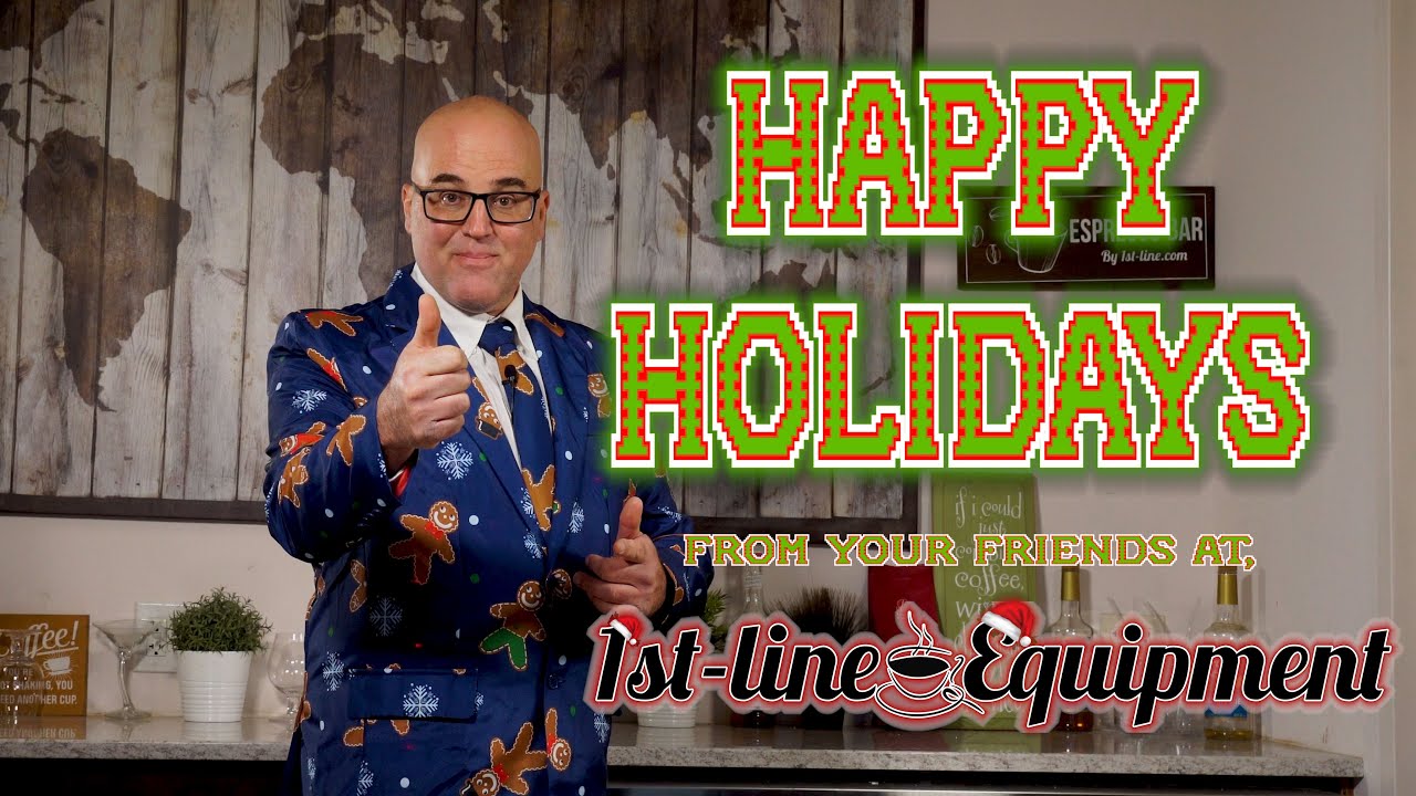 Happy Holidays from Everyone at 1st-line Equipment