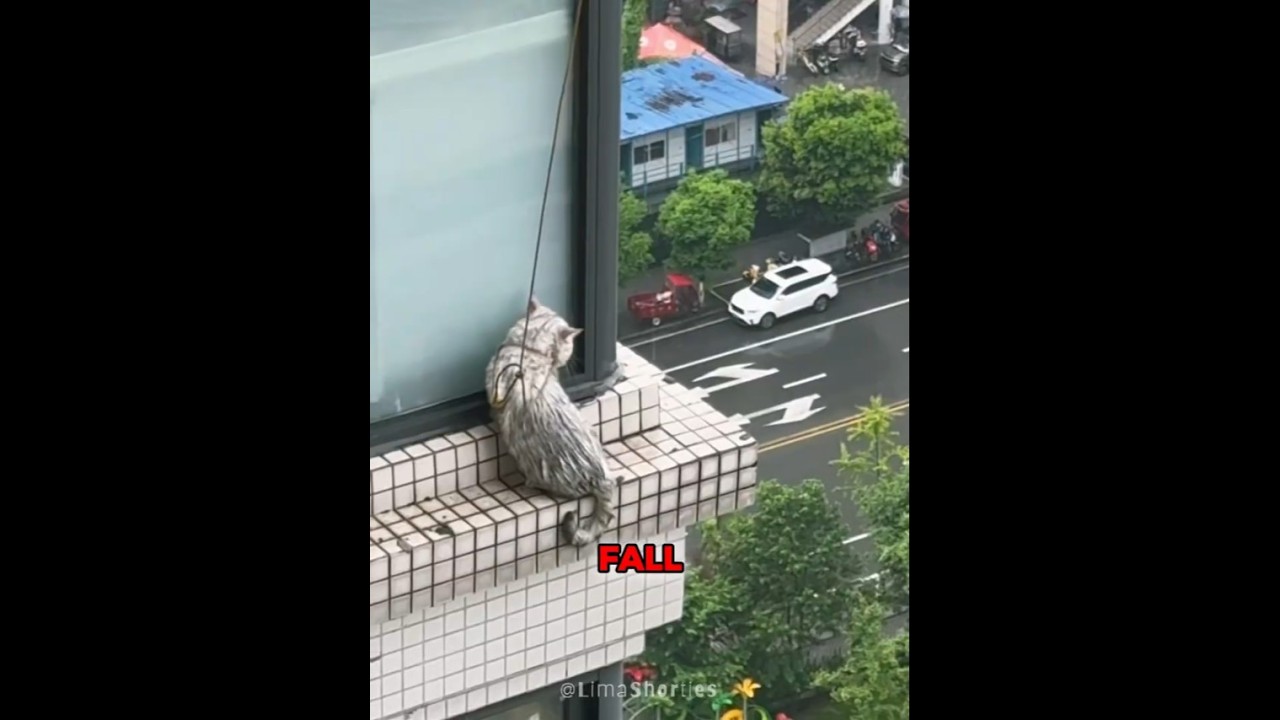 High Risk Cat Rescue 🐱🚨#shorts
