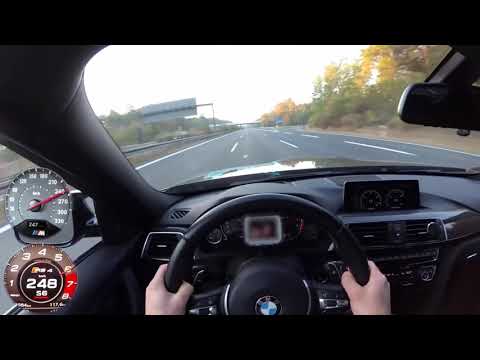 Challenge between AUDI RS4 vs BMW M3 tobead on the German highway